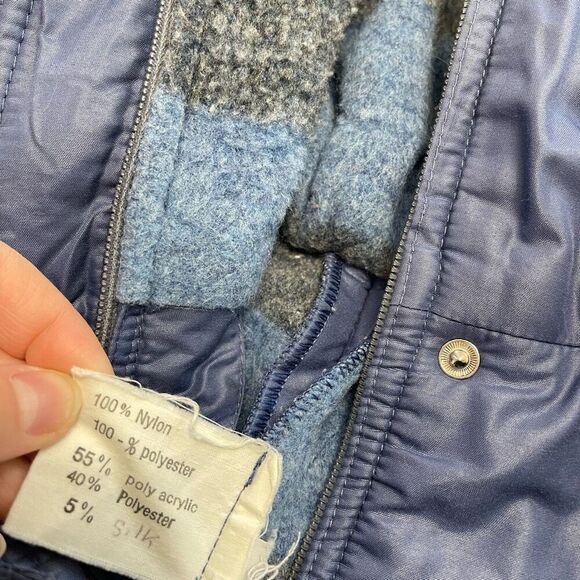 Bogner VTG Blue One Piece Snow Bib Ski Snow Suit Size 10 - Picture 11 of 14